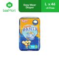 Super Twins Baby Pants Diapers Large (10-16kg) 46s. 