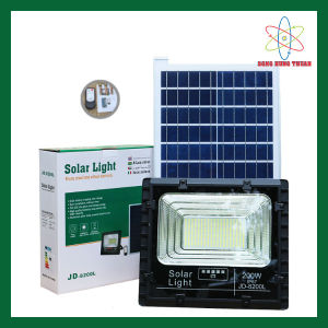 Đèn Pha Led Năng Lượng Mặt Trời JINDIAN 200W JD-8200L