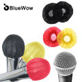 BlueWow Disposable Non-woven Microphone Cover Removal Windscreen Protective Mic Cap Pad for KTV Wireless Microphone. 