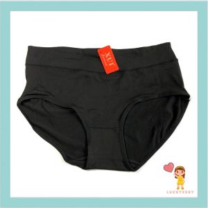 👄พร้อมส่งเร็วมากค่ะ🩲รหัส#558xxl# กางเกงในตัวใหญ่ขอบใหญ่ดำล้วน สำหรับสาวอวบ ขนาดรอบเอว 26-38นิ้ว