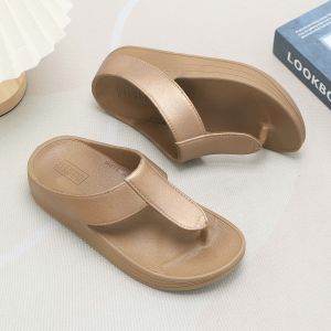M-13 NEW TOPGRADE SLIDE SOFT RUBBER MATERIALS ELEGANT SLIDE OUTDOOR SLIIPER New style. Madam. Womens shoes. Breathe. Slippers. Sandals. A thick bottom. Non-slip. High quality. It wears well. Comfortable. The Korean version.