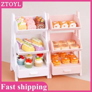 ZTOYL💝 1 12 Dollhouse Mini Flower Rack Storage Shelf Model Dollhouse Simulation Furniture Decoration Micro Scene Construction Props