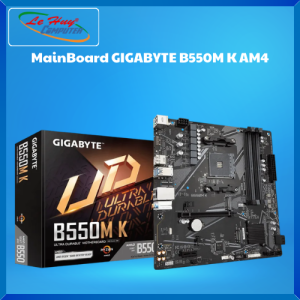 Bo Mạch Chủ - MainBoard GIGABYTE B550M K AM4 - Hàng Chính Hãng