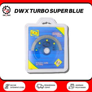 Diamond Wheel DW X Turbo Super Blue CPT National Mata Pisau Potong Keramik Granit Marmer