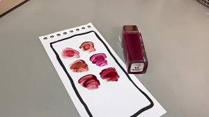 HERORANGE~ Scarlet Fantasy Mirror-Glow Lipstick - Transparent Mirror Surface Waterproof - Easy to Remove from Cups - Cute Lip Gloss - Lip Watercolor Shade