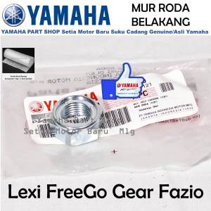 Mur Roda Belakang FreeGo Lexi Fazio Gear Asli Yamaha Cabang Setia Motor Baru Surabaya