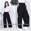 KULOT JEANS LOVE BISA COUPLE ANAK DAN DEWASA. 