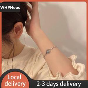 [COD] WHPHous Ship within 24 hours Personalized Sweet Artistic Temperament Chain Bracelet Adjustable Opal Planet Womens Bracelet