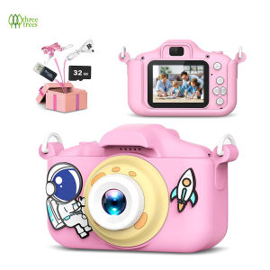 Children Camera with 32GB SD Card for Girls/Boys Portable Selfie Toy Camera for Age 3+Year Old20MP 1080P HD Digital Video Camera for Kids Birthday Christmas Festival Gifts