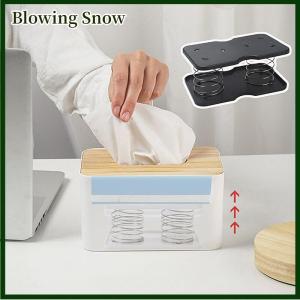 Blowing Creative Spring Holder Tissue Box Automatic Lift Spring Loaded Tissue Box Tissue Spring Bracket Car Tissue Box Spring Holder
