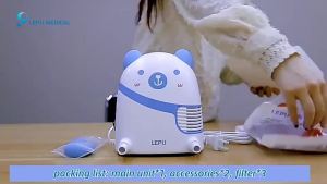 Ready Stock Lepu Model LNE503 Portable Compression  Handheld Inhaler  Suitable for Children and s Home Use