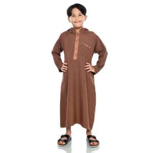 SHOHIB GAMIS PRIA PREMIUM HOODIE OVALTINE DARI BATITA HINGGA DEWASA