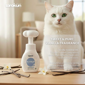 Tarokun Waterless Pet Dry Clean Foam Shampoo For Cats & Dogs Odor Removal [Ready Stock]