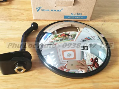 Gương cầu lồi gương chiếu hậu kèm pat và ốc chuyển chân cho xe tải Isuzu Kia Hyundai...