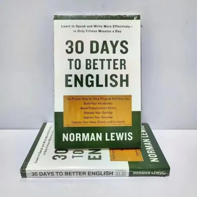 30Days to Better English Improve English Improve Adult Learning Book English Selfhelp Motivation