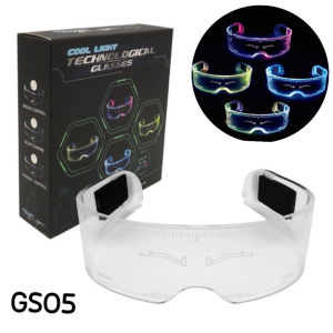 แว่นตา(⌐■_■)สุดเจ๋งมีไฟกระพริบได้ แว่นตามีไฟ แว่นตาปาร์ตี้ พร้อมส่ง😎