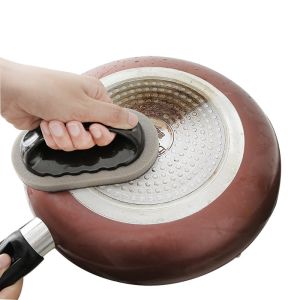 Brush Sikat Pembersih Cuci Piring Panci Gosong Besi Karat Nano Melamin Magic Sponge Alat Dapur Masak