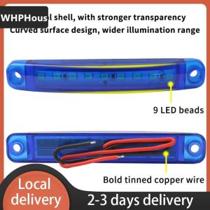 [COD] WHPHous Ship within 24 hours 1PCS 12V-24V Led Side Marker Indicator Car Lights Front Rear For Trucks Cab RV Trailer