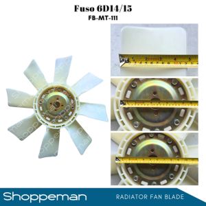 FUSO 6D14 6D15 RADIATOR FAN BLADE 600mm-38-66-8 FB-MT-111
