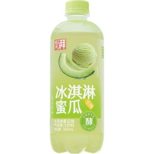 茶小开-轻汽湃康普茶500ML 芭乐茉莉/雪梨冰酿/冰淇淋蜜瓜 微气泡茶饮料 CHA XIAOKAI Light Sparkling-Guava Jasmine Kombucha/Osmanthus Snow Pear Drink/Honeydew Ice Cream 500ML