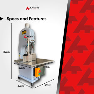 KATARIS Bonesaw Cutter Bone Saw Table Top Type 250 Frozen Meat Slicer Meat Cutter
