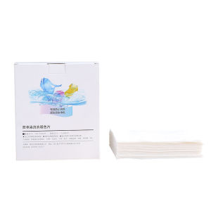 【Free Shipping】24Pcs Washing Machine Use Mixed Dyeing Proof Color Absorption Sheet Anti Dyed Cloth Laundry Papers Color Catcher Grabber Cloth