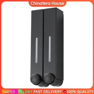 Shampoo and Conditioner Dispenser No Drill 500ml Refillable Shower Dispenser 500ML Soap Dispenser for Bathroom Hotel