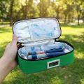 MMLUCK LED Temperature Display Insulin Cooling Bag Waterproof Wear-resistant Medicine Storage Case Practical Dust-proof Medicine Travel Cooler Diabetes Medicine. 