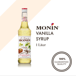 MONIN Syrup Vanilla 1L