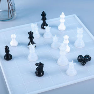 <pirit> 1 cái Tự Làm Cờ Vua Mảnh Pha Lê Epoxy Nhựa Khuôn Nữ Hoàng 3D Cờ Vua Silicone Khuôn DIY Nghệ Thuật Thủ Công Khuôn Làm Nguồn Cung Cấp