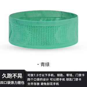 Sports Waist Bag/Phone Pouch For Running Marathon Men & Women - Lightweight Belt/Mobile Protection/Non-slip Design/Hiking Fitness Accessories