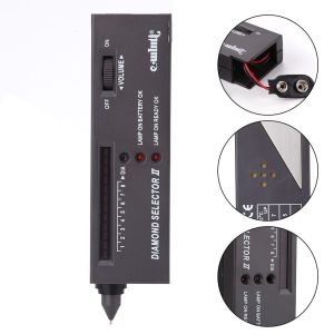 Kebeteme Chuyên Nghiệp độ chính xác cao LED Máy thử kim cương Bút Đồ Trang Sức Đá Quý Selector Bút kiểm tra máy thử kim cương Nhận Dạng Công Cụ Thích Hợp Cho Vàng Ngọc Và Đá Quý Nhận Dạng