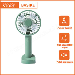 Kipas angin Handheld Mini fan Motor Tanpa Sikat BASIKE Asli Masukan USB mikro Hingga 8 jam kerja terus menerus