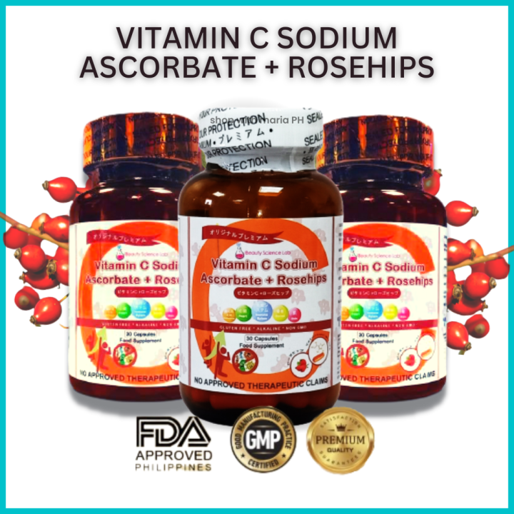 1 Bottle iBeauty Science Lab Vitamin C Supplement Sodium Ascorbate with