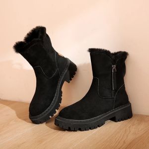 Winter Suede Ankle Boots / Sepatu Boots Musim dingin