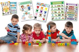 KTPH 12 early childhood education English learning posters and wall charts