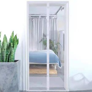 Tirai Pintu Magnet Kawat Nyamuk Magic Net Polos