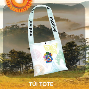 Túi Thể Thao Thời Trang MOTIVE Fashion Tote - BST [THE NEW GAME - MOTIVE x DALAT ULTRA TRAIL]