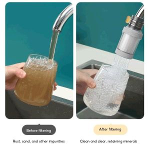Replaceable Faucet Filter Drainer Faucet Filter Shower Kitchen Water Filter Kitchen Proof Water Purifier
