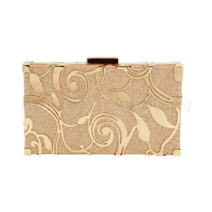 Classic Champagne Evening Bags for Wedding Clutch Bag for Women Formal Handbags Bridal Clutches Party Dinner Prom Bags