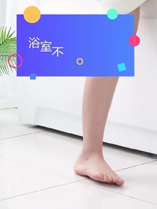 พรมห้องน้ำซักด้วยเครื่องซักผ้าได้พรมหน้าห้องน้ำสำหรับอ่าง50x80cm ในห้องน้ำวัสดุกันลื่นดูดซับได้ดี