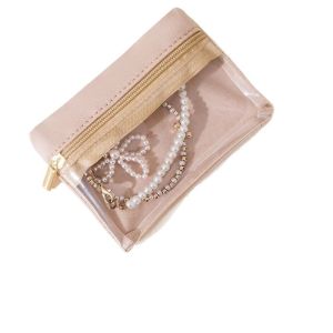 Small Jewellery Bag Travel Jewelry Organiser for Necklace Rings Bracelets Earrings