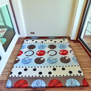 Kasur Busa ROYALFOAM Lipat Tebal Motif Elegan Premium Ukuran Jumbo LP