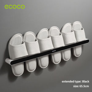 Ecoco Shoe Storage Wall-mounted Shoe Storage Organizer No Drilling  Slipper Rack Shoe Rack Organizer