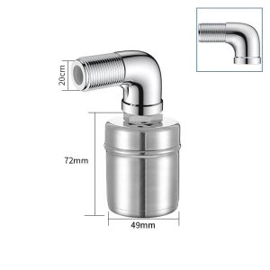 Phao Nước Mini Tự Động Van Cơ Ngắt Nước Khi Đầy Điều Chỉnh Mực Nước Inox 304 Bền Đẹp Chống Rỉ Sét