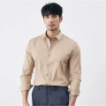 Premium Cottom Men's Long Sleeve Dress Shirt-Classic Solid Colors, Fast Shipping, Office Attire. 