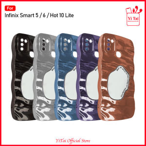 YITAI - YC57 Case Wave Mirror Infinix Hot 10 Play 11 Play 10 Lite 30 40 40 Pro 40i Smart 5 6 7 8 Note 30 40 40 Pro 4G 5G 40 Pro Plus