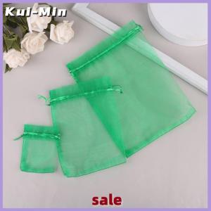 Kui-Min 20Pcs Mesh Fruit Bag Strawberry Grapes Fruit Grow Bags Breathable Netting Mesh Vegetable Plant Protection Bags For Garden Tools