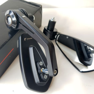 Spion Jalu Bar End Rizoma HSJ46 Black Nmax Aerox Vario PCX Universal