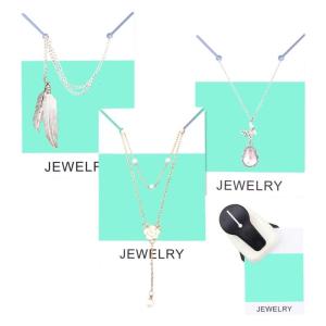 Necklace Cardboard Holder Paper Hole Punch Necklace Punch Corner Necklace Punch for